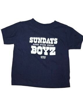 Sundays are for Dem Boyz Baby Apparel for Dallas Football Fans 2T